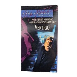 Vertigo (VHS, 1998) Alfred Hitchcock Collection James Stewart Kim Novak Tested